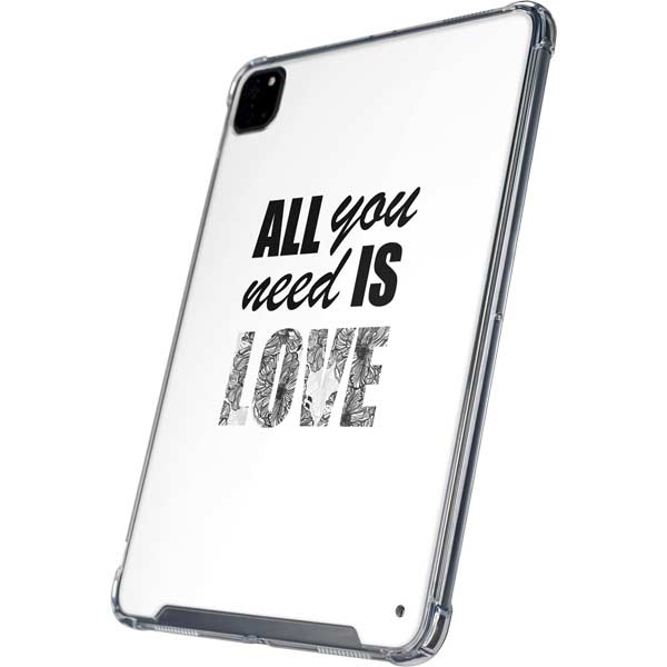 All You Need Is Love BW iPad Cases