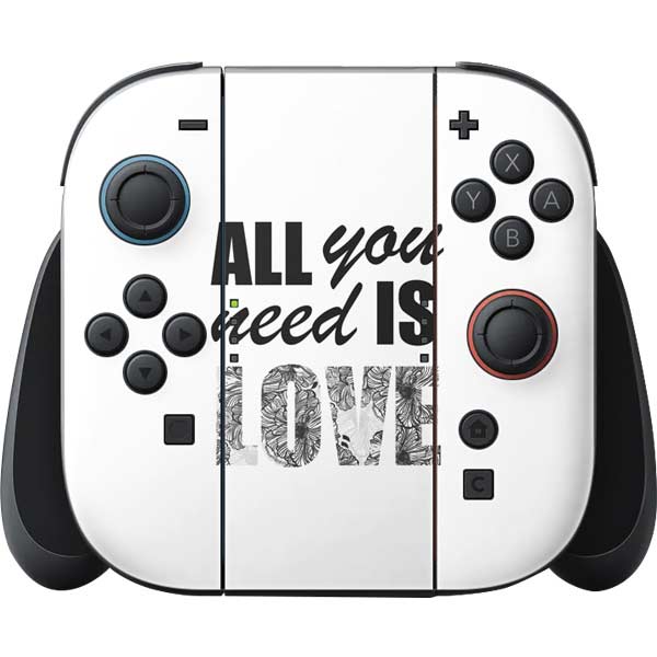 All You Need Is Love BW Nintendo Skins
