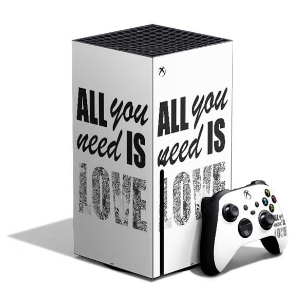 All You Need Is Love BW Xbox Series X Skins