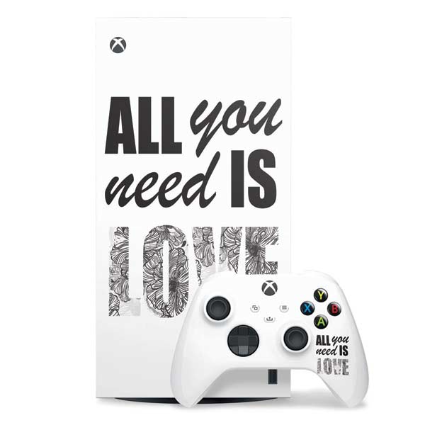 All You Need Is Love BW Xbox Series X Skins