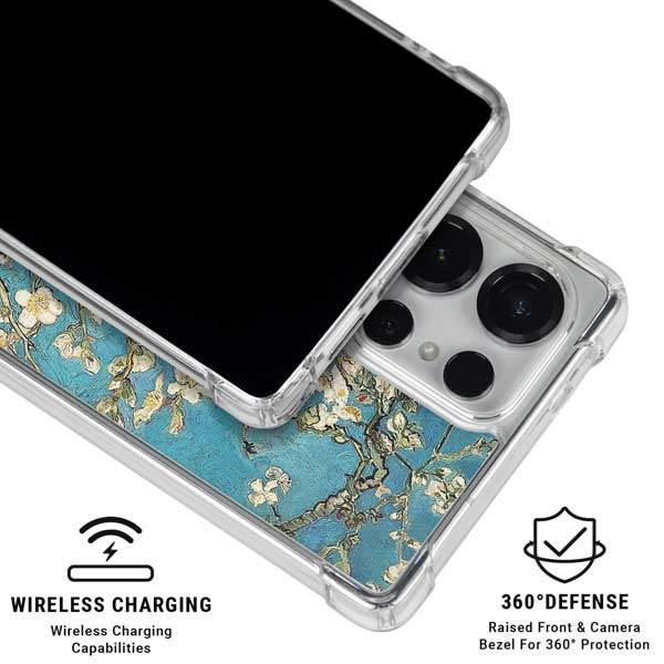 Almond Branches in Bloom by Van Gogh Galaxy S25 Ultra Clear Case