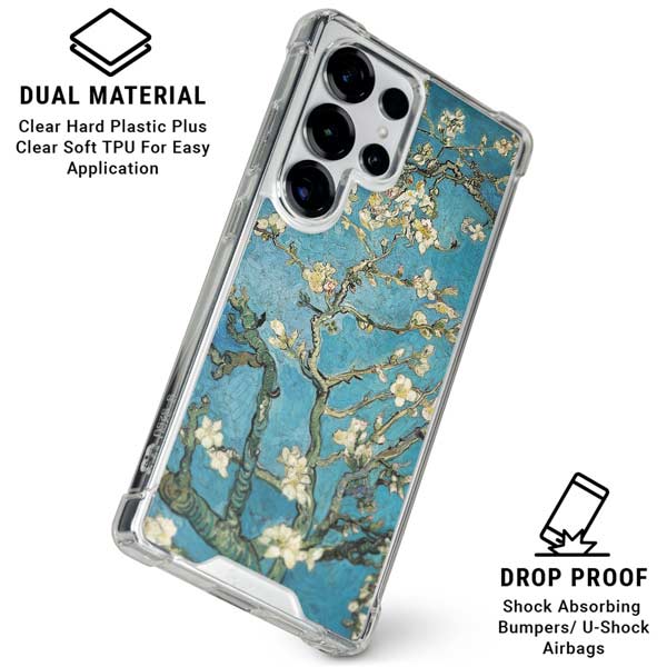 Almond Branches in Bloom by Van Gogh Galaxy S25 Ultra Clear Case