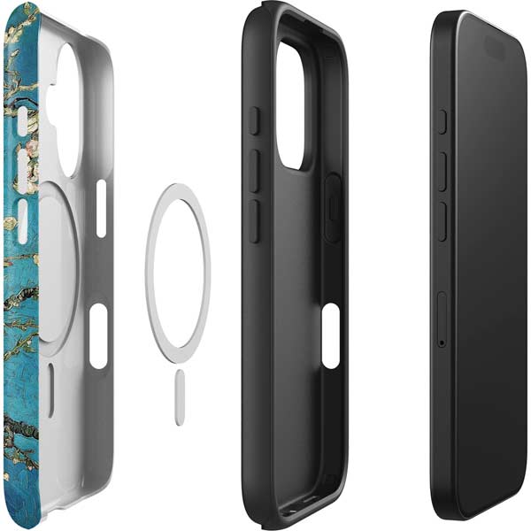 Almond Branches in Bloom by Van Gogh iPhone 16 Magsafe Impact Case