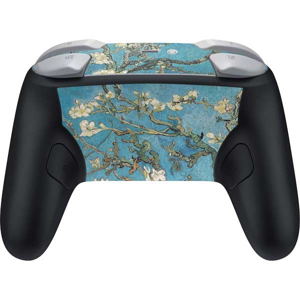 Almond Branches in Bloom by Van Gogh Nintendo Switch 2 (2025) Pro Controller Skin