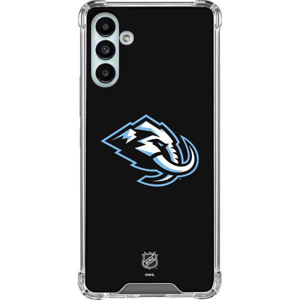 NHL Utah Mammoth Alternate Black Galaxy A13 5G Clear Case