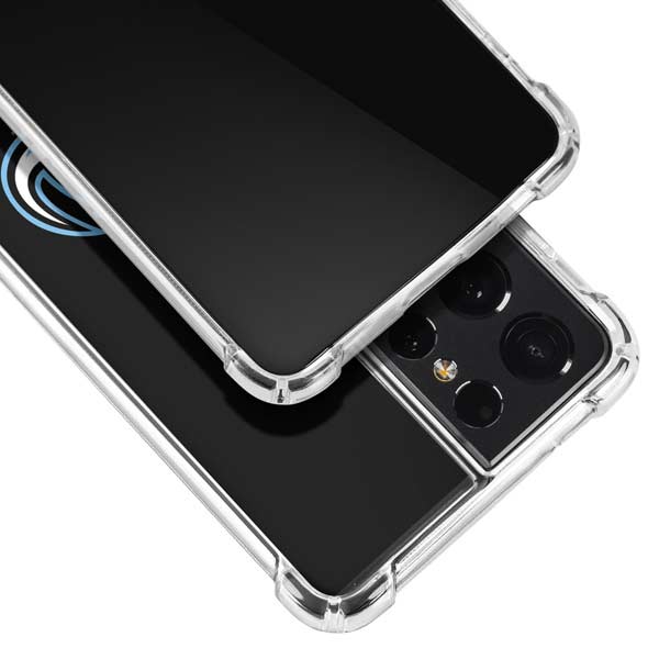NHL Utah Mammoth Alternate Black Galaxy S21 Ultra 5G Clear Case