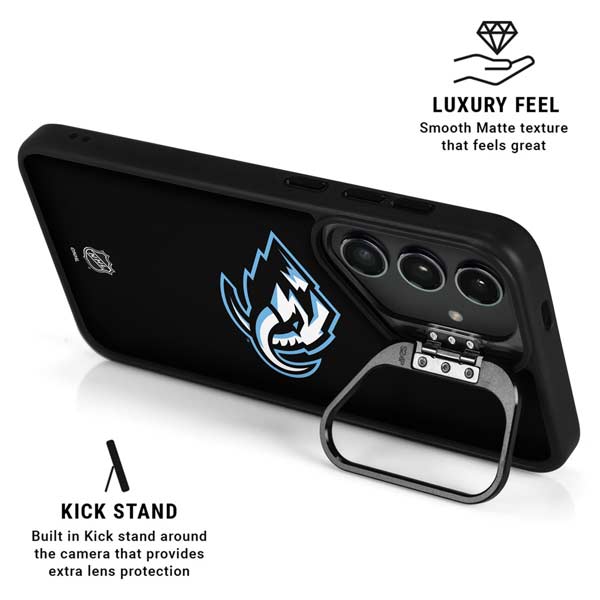NHL Utah Mammoth Alternate Black Galaxy S26 Ultra Kickstand Case