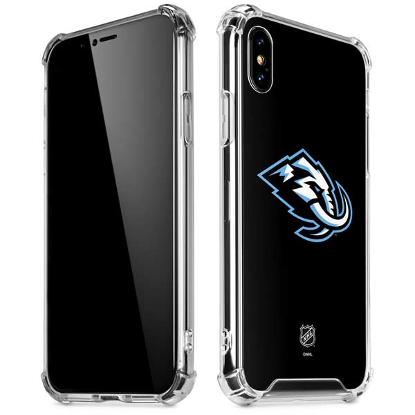 NHL Utah Mammoth Alternate Black iPhone X/XS Clear Case