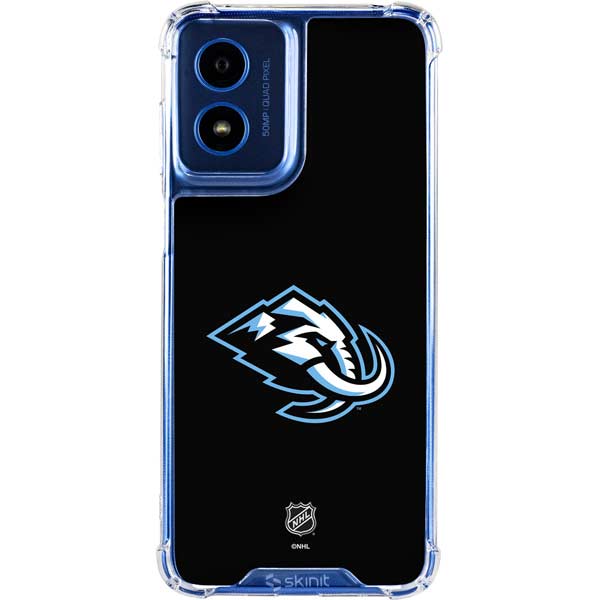 NHL Utah Mammoth Alternate Black Moto G Play 4G (2024) Clear Case