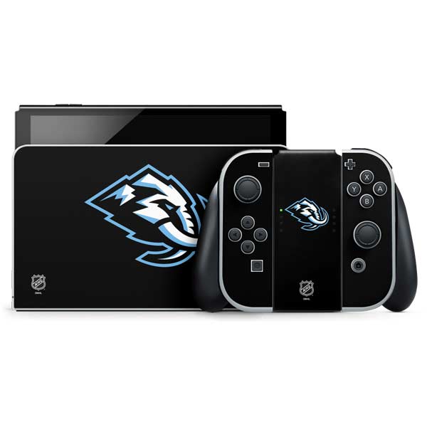 NHL Utah Mammoth Alternate Black Nintendo Switch OLED (2021) Skin