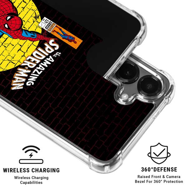 Marvel Classic Comics Amazing Spider-Man 70 Galaxy S26 Plus Clear Case