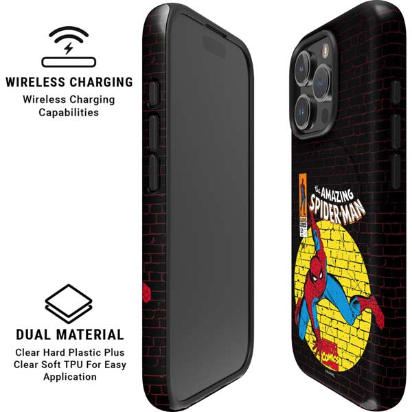Marvel Classic Comics Amazing Spider-Man 70 iPhone 16 Pro Magsafe Impact Case