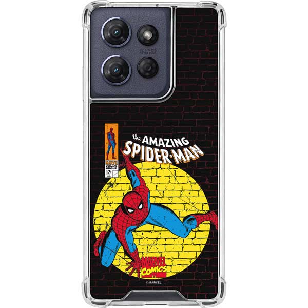 Marvel Classic Comics Amazing Spider-Man 70 Moto G 5G (2025) Clear Case