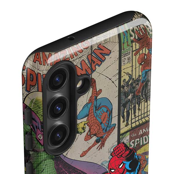 Marvel Classic Comics Amazing Spider-Man Collage Galaxy S24 Impact Case