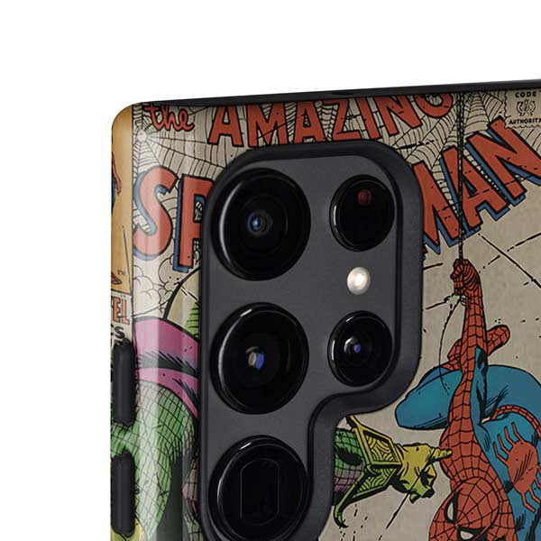 Marvel Classic Comics Amazing Spider-Man Collage Galaxy S24 Ultra Impact Case