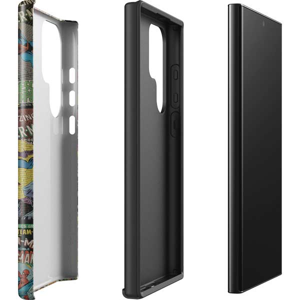 Marvel Classic Comics Amazing Spider-Man Collage Galaxy S24 Ultra Impact Case