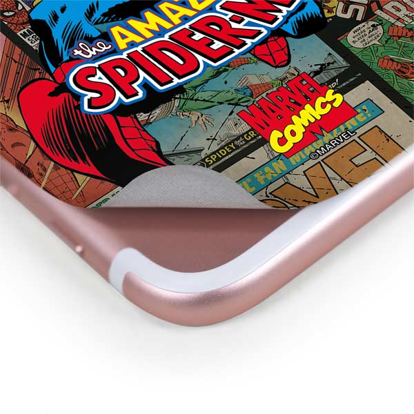 Marvel Classic Comics Amazing Spider-Man Collage iPhone 8 Plus Skin