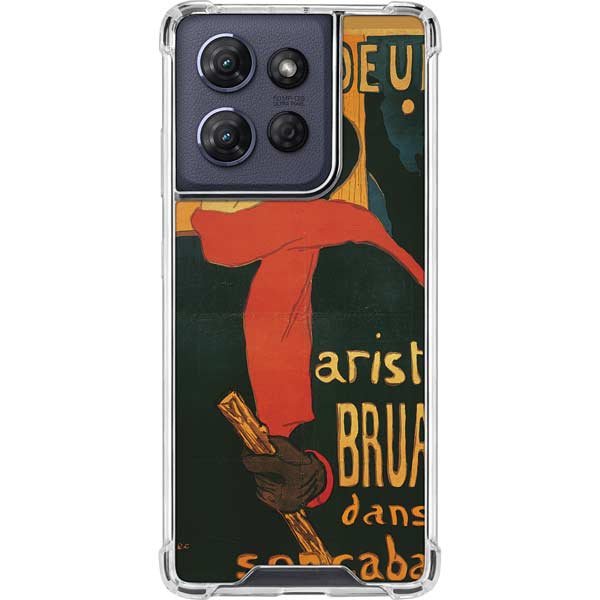 Henri Toulouse-Lautrec Ambassadeurs Aristide Bruant Moto G Play 5G (2025) Clear Case