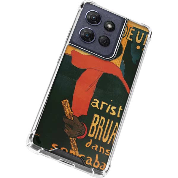 Henri Toulouse-Lautrec Ambassadeurs Aristide Bruant Moto G Play 5G (2025) Clear Case