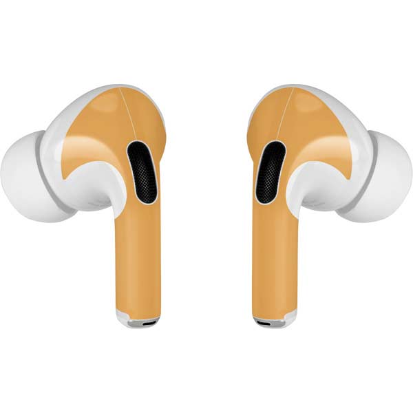 Amber Yellow AirPods Skins