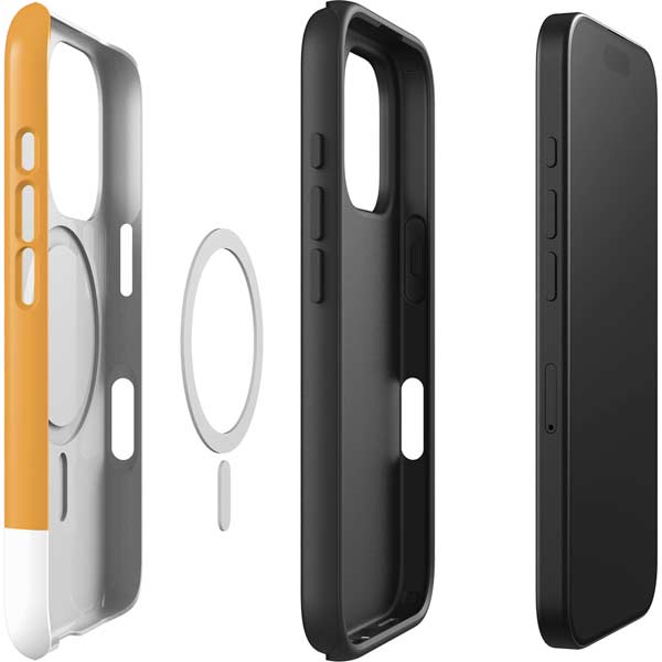 Amber Yellow iPhone 16 Pro Magsafe Impact Case