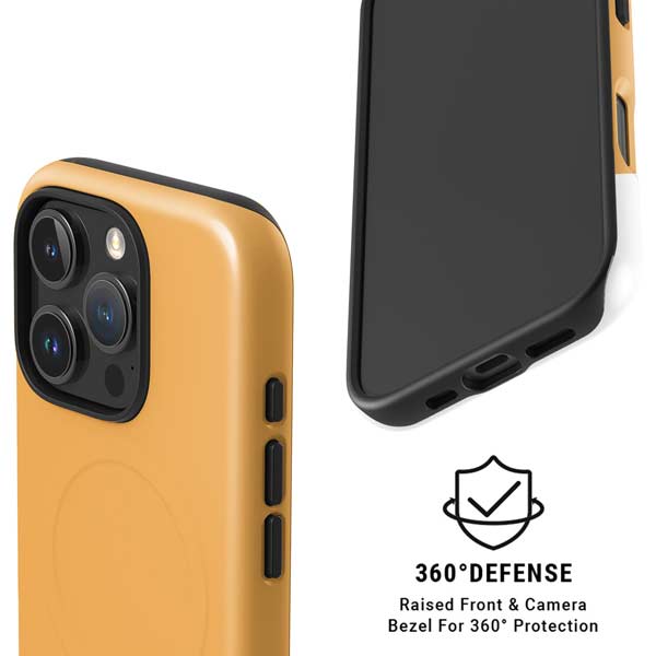 Amber Yellow iPhone 16 Pro Magsafe Impact Case