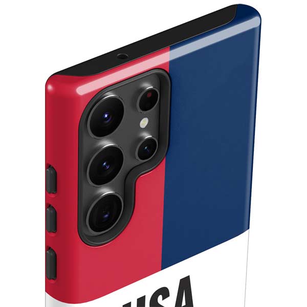 American Flag Color Block Galaxy S23 Ultra Pro Case