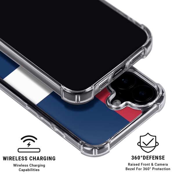 American Flag Color Block iPhone 17 MagSafe Case