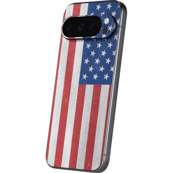 American Flag Distressed Google Pixel 10 Pro XL Skin