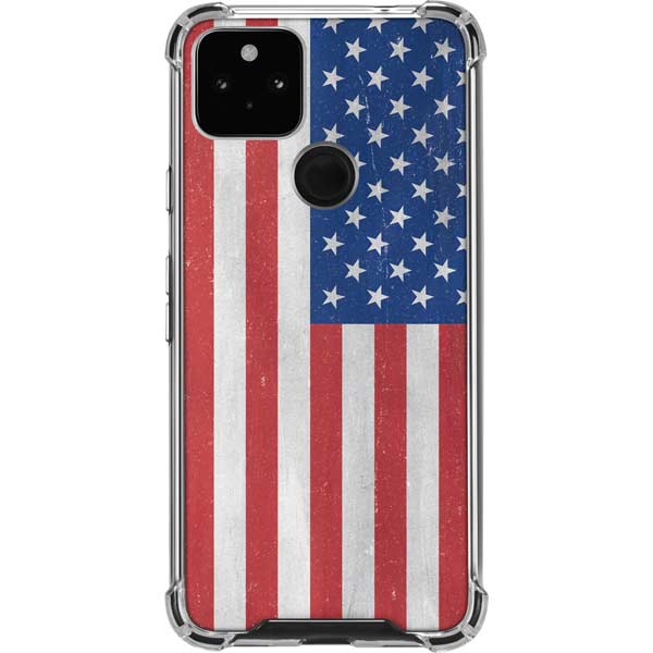 American Flag Distressed Pixel Cases