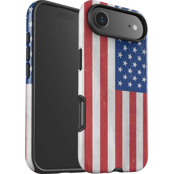 American Flag Distressed iPhone 17 Air Impact Case