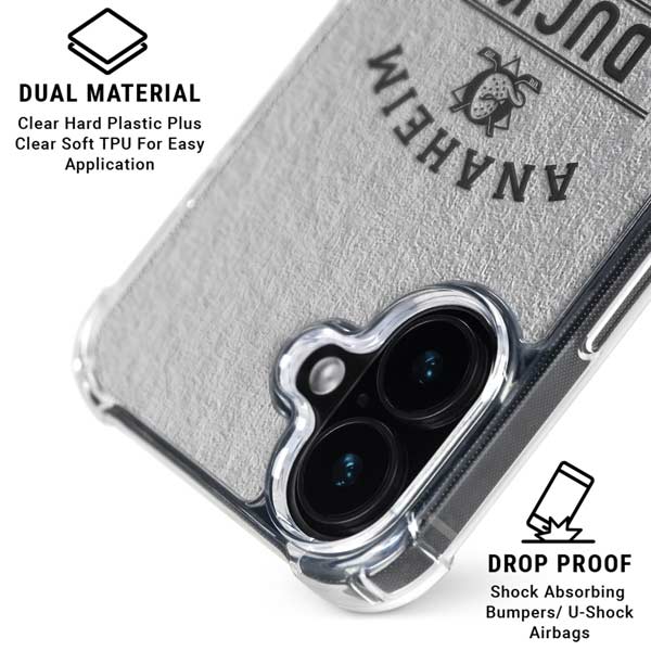 NHL Anaheim Ducks Black Text iPhone 17 MagSafe Case