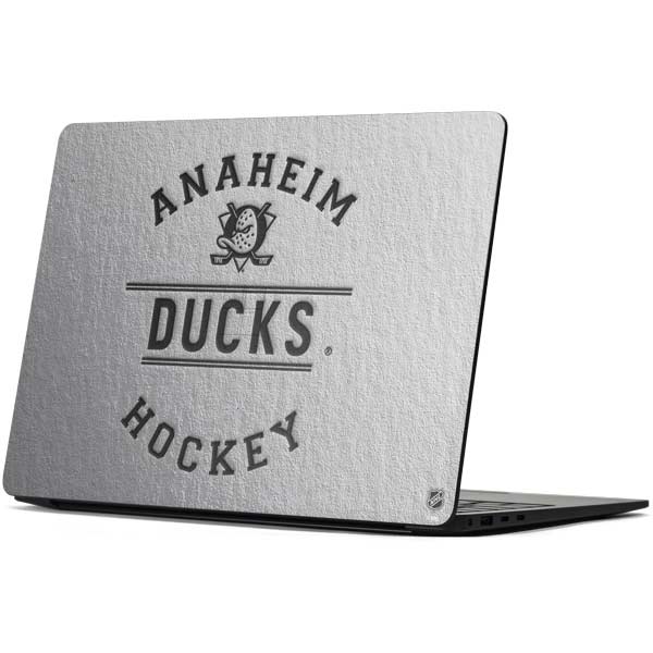 NHL Anaheim Ducks Black Text Surface Laptop 7 15in Skin
