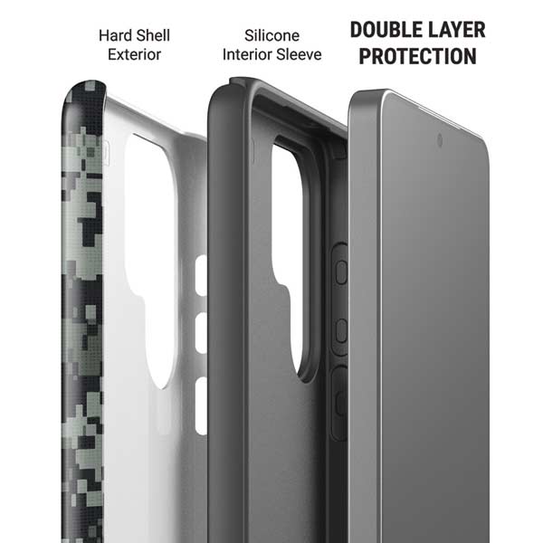 NHL Anaheim Ducks Camo Galaxy S26 Ultra Impact Case