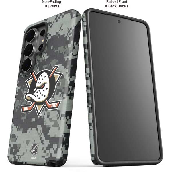 NHL Anaheim Ducks Camo Galaxy S26 Ultra Impact Case