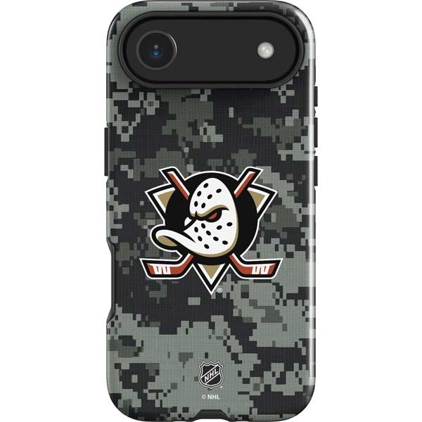 NHL Anaheim Ducks Camo iPhone 17 Air Impact Case