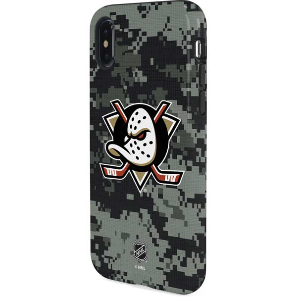 NHL Anaheim Ducks Camo iPhone XS Pro Case