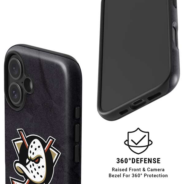 NHL Anaheim Ducks Distressed iPhone 16 Plus Magsafe Impact Case