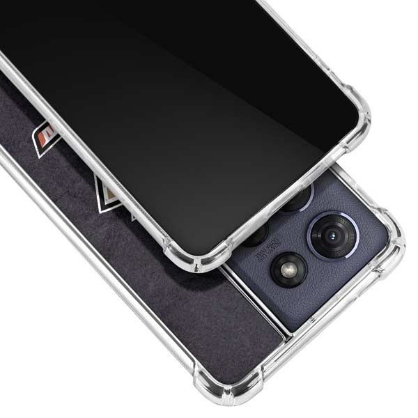 NHL Anaheim Ducks Distressed Moto G 5G (2025) Clear Case