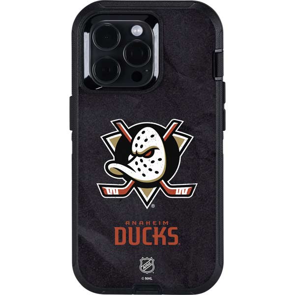 NHL Anaheim Ducks Distressed Otterbox Defender iPhone Skin