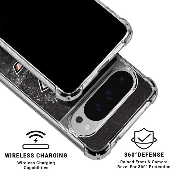NHL Anaheim Ducks Iced Google Pixel 10 Pro Clear Case