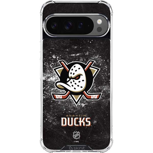 NHL Anaheim Ducks Iced Google Pixel 10 Pro XL Clear Case