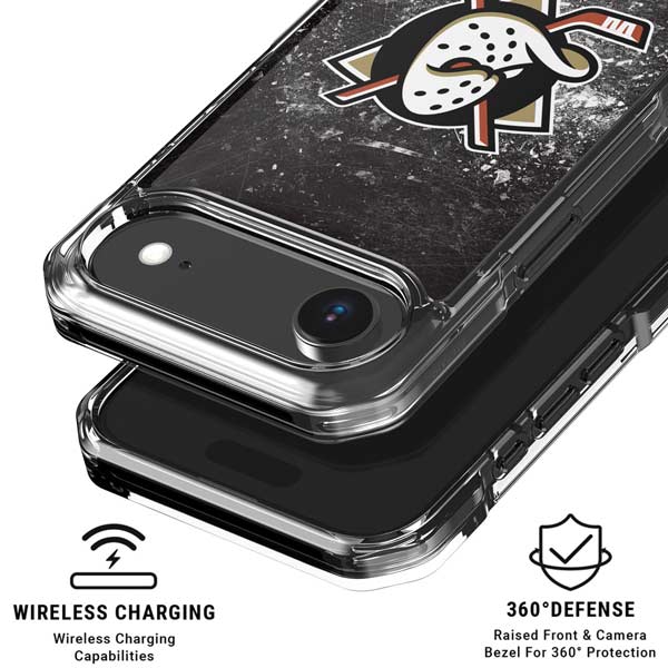 NHL Anaheim Ducks Iced iPhone 17 Air Clear Case