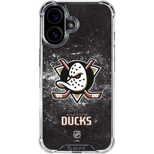 NHL Anaheim Ducks Iced iPhone 17 Clear Case
