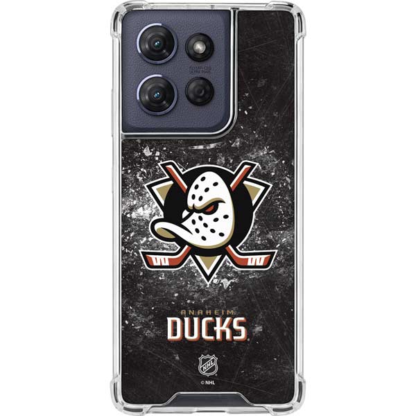 NHL Anaheim Ducks Iced Moto G Power 5G (2025) Clear Case
