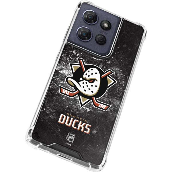 NHL Anaheim Ducks Iced Moto G Power 5G (2025) Clear Case