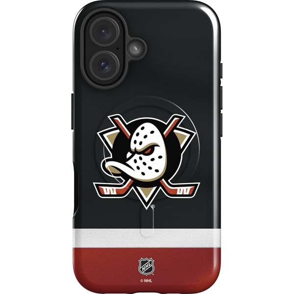 NHL Anaheim Ducks Jersey iPhone 16 Magsafe Impact Case