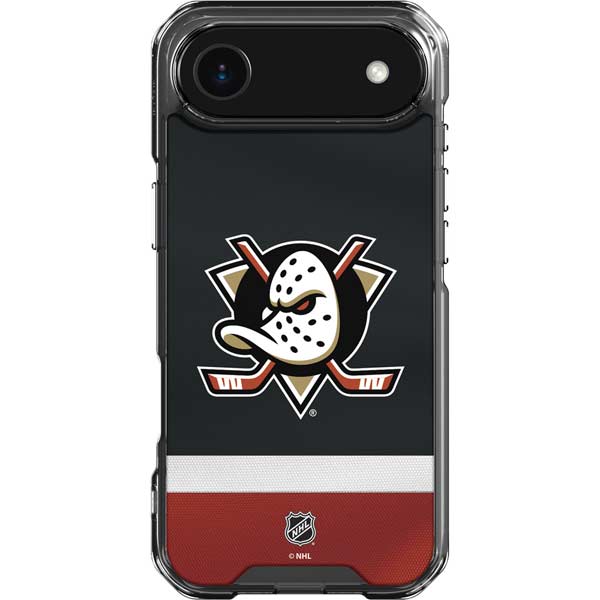 NHL Anaheim Ducks Jersey iPhone 17 Air Clear Case