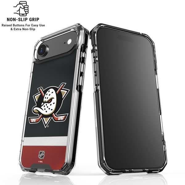 NHL Anaheim Ducks Jersey iPhone 17 Air Clear Case