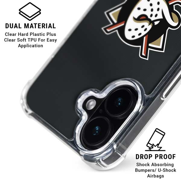 NHL Anaheim Ducks Jersey iPhone 17 Clear Case